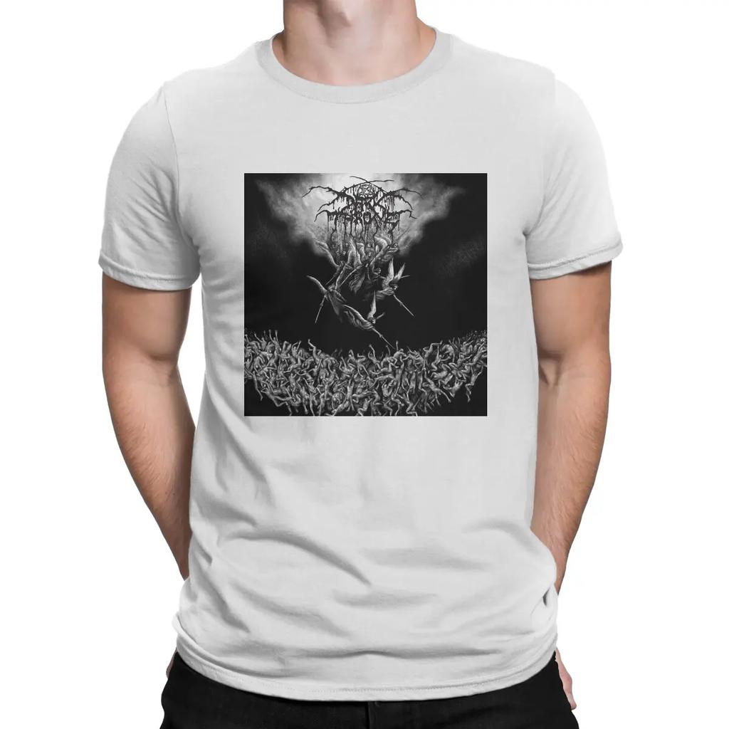 Darkthrone Creative TShirt for Men Dark Band Round Neck Pure Cotton T Shirt Personalize Birthday Gifts Tops