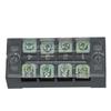 4Pcs Terminal Strip Block TB Fixed Large Current Copper Contactor Circuit Terminal Block 600V 35A 4 Positions