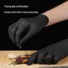 Durable Black Nitrile Gloves: Thick, High-Elasticity, Oil-Proof, Anti-Slip for Auto Repair & Mechanical Maintenance