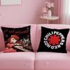 Red H-Hot Chili Pepperss Cushion Cover Comfortable Reversible Pillow Cover Ideal For Car Sofa Bedroom & Beyond