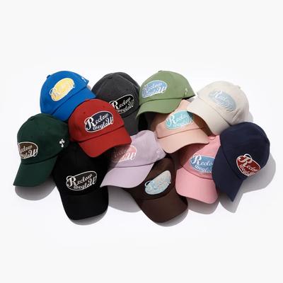 [26SS]_GLOW Logo Ball Cap 12 COLORS