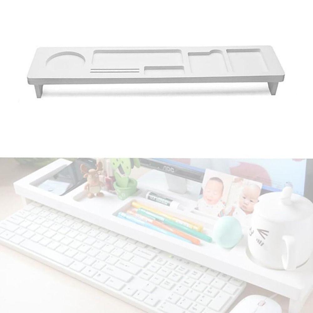

Portable Keyboard Storage Shelf Removable Desk Stand Shelf Stationery Storage Accessories