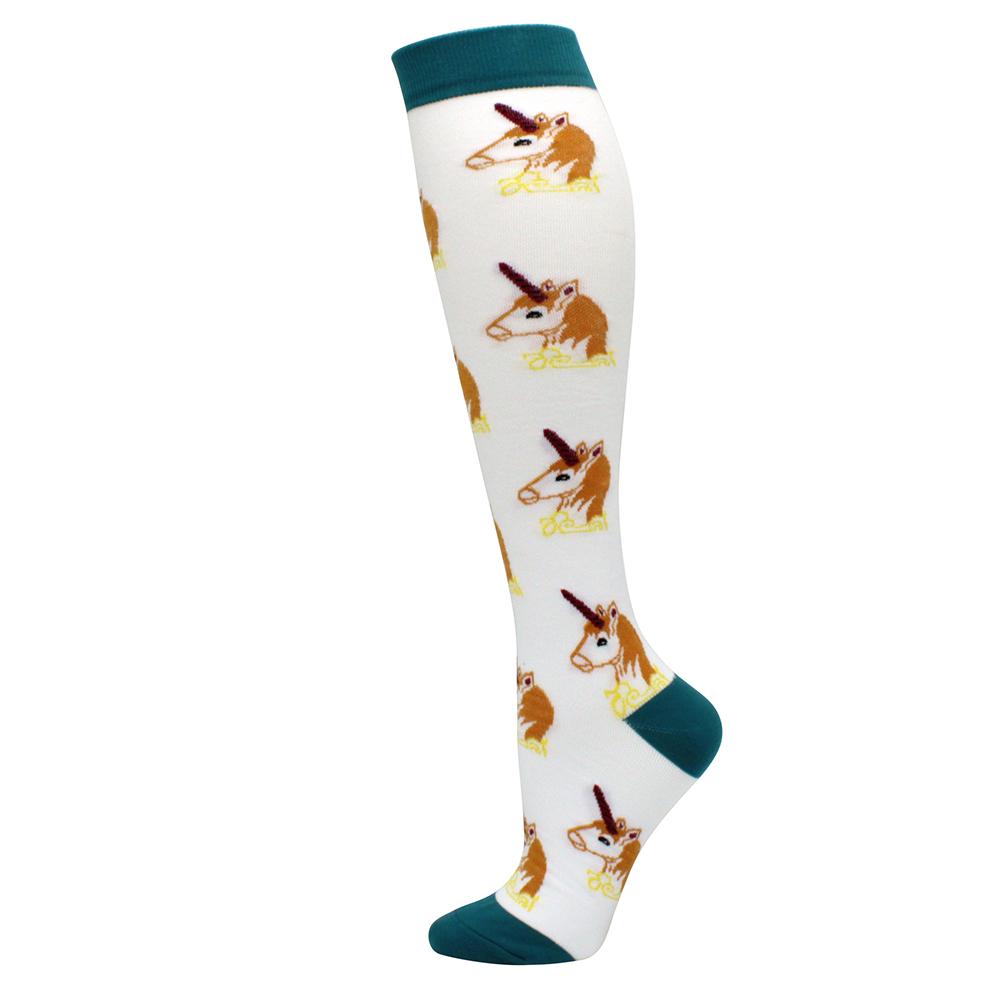 Neue Kompressionsstrümpfe Druck Pflegesocken für Ödeme, Diabetes, Krampfadern, Durchblutung Sportsocken