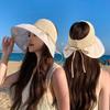 Summer Sun Protection Hat Women Large Brim Uv Shield Outdoor Sun Hat For Beach Travel