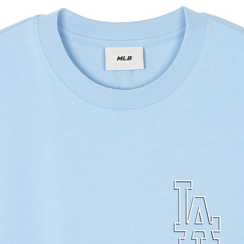 New MLB SS24 Tank Tops Unisex Sky Blue 3ATKB0343-07SBS