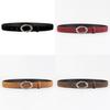Classic Leather Belt For Women With Alloy Buckle For Casual And Office Wear