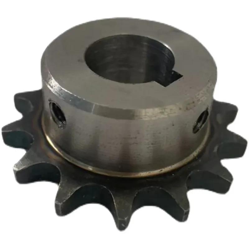 1Pcs 08B Chain Gear 26-40 Teeth 45# Steel 18mm-40mm Bore Industrial Sprocket Wheel Motor Chain Drive Sprocket Tooth Pitch 12.7mm
