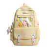 Schoolbagins Simple and Versatile Class Backpack Female, High School Student, Junior High School Student School Bag Large Capacity Lightweight Burden 