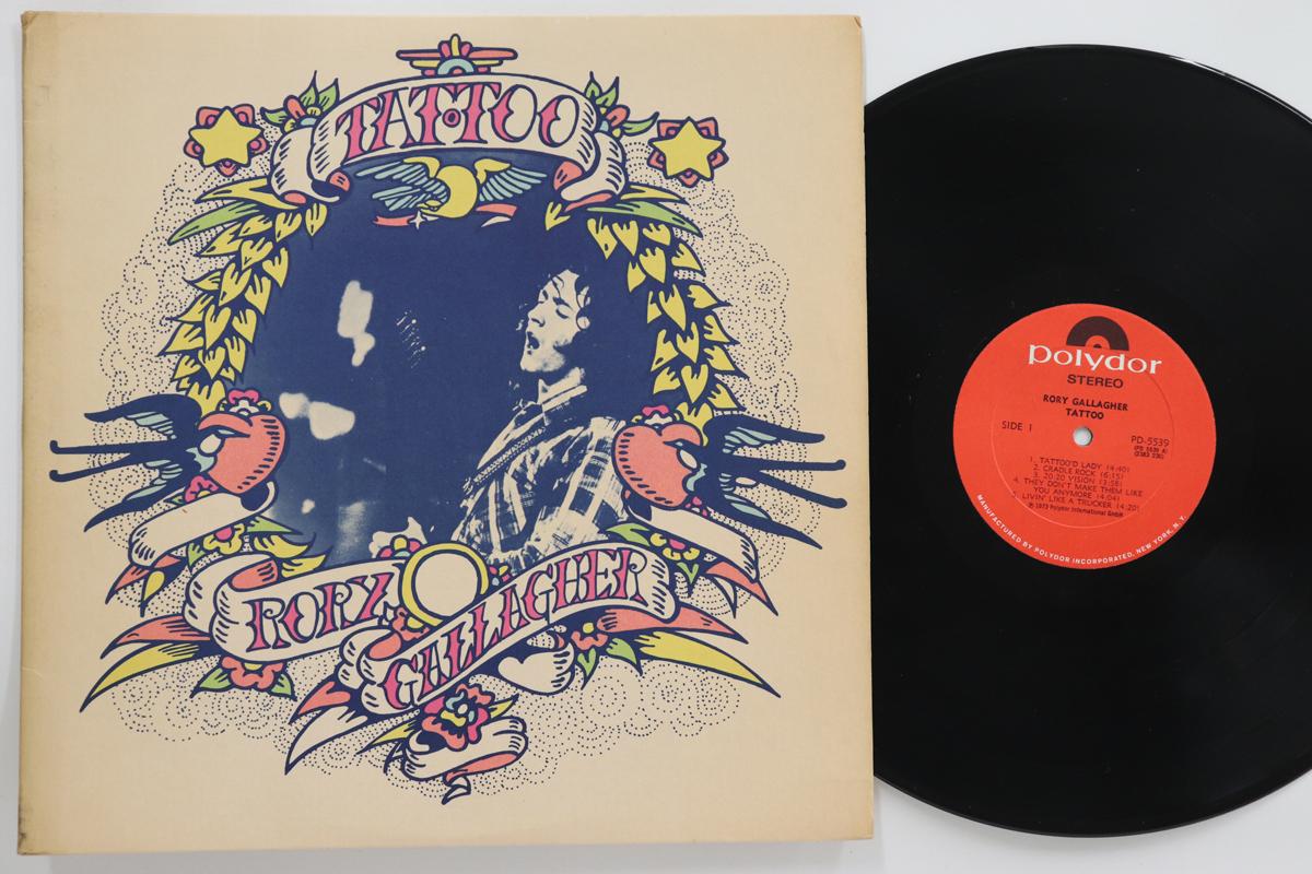 

LP Record RORY GALLAGHER - Tattoo PD5539 POLYDOR 1973 US Rock Used
