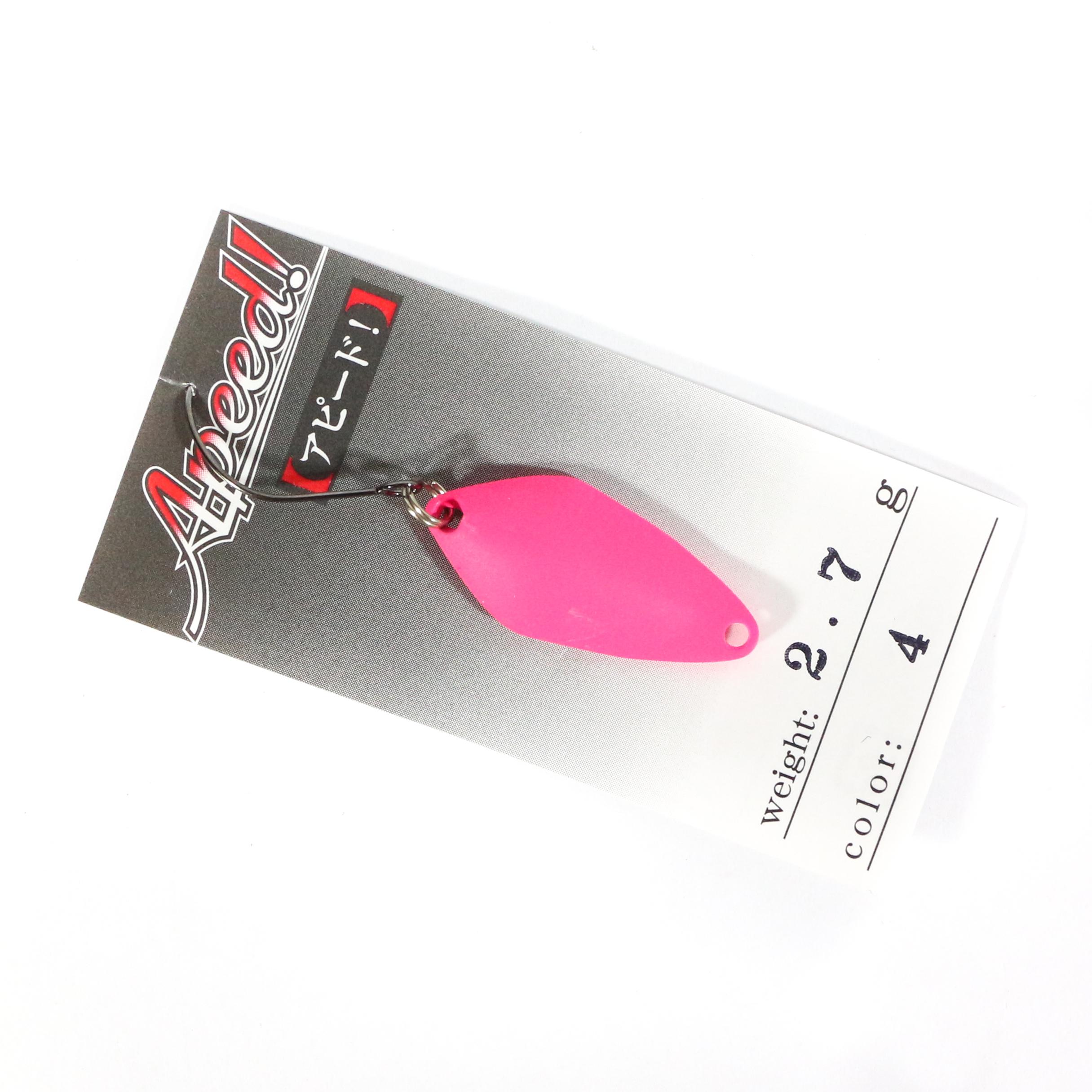 

Ложка для форели Jackall Timon Apeed 2,7 грамма 4 Keiko Pink (2311)