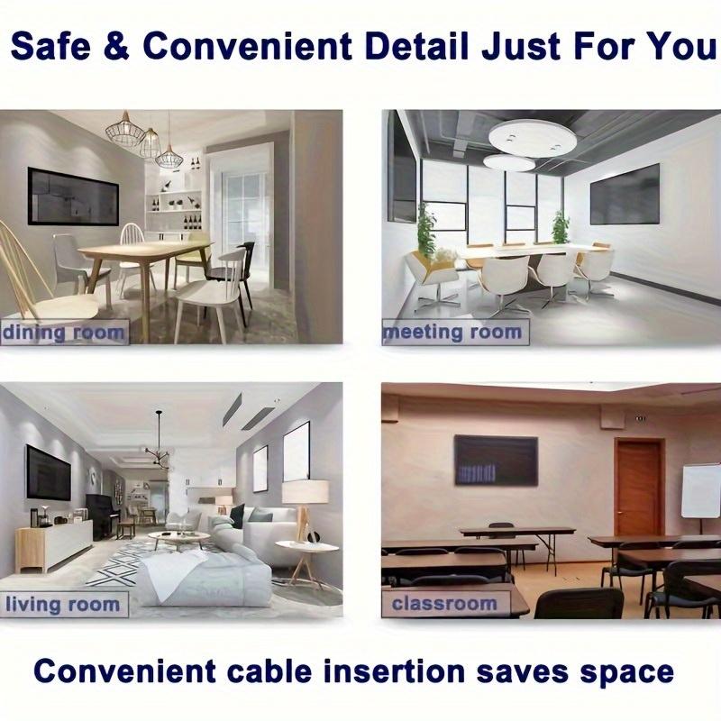 Universal Metal TV Wall-Mounted Snap Fastener Bracket VESA 75/100 10-27 Inch LCD LED Monitor Flat Panel Frame TV MountGood product