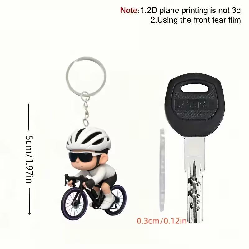 2D Acrylic Car Rearview Mirror Decoration Pendant One Size