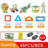 Large Educational Magnetic Tiles - Children's Development Toy for Creative Building and Thinking