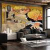 Demon Slayer Wall Tapestry Aesthetic Wall Hanging Printed Fabric Blanket Decorative Tapestries For Bedroom Living Room Home Decor