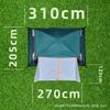 Tenda da campeggio spessa portatile impermeabile da esterno con due stanze, un soggiorno, doppio strato, attrezzatura da campeggio pieghevole
