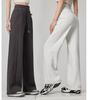Gray Black Wide Leg Sweatpants For Women High Waist Sports Pants Casual Female Trousers Joggers Streetwear