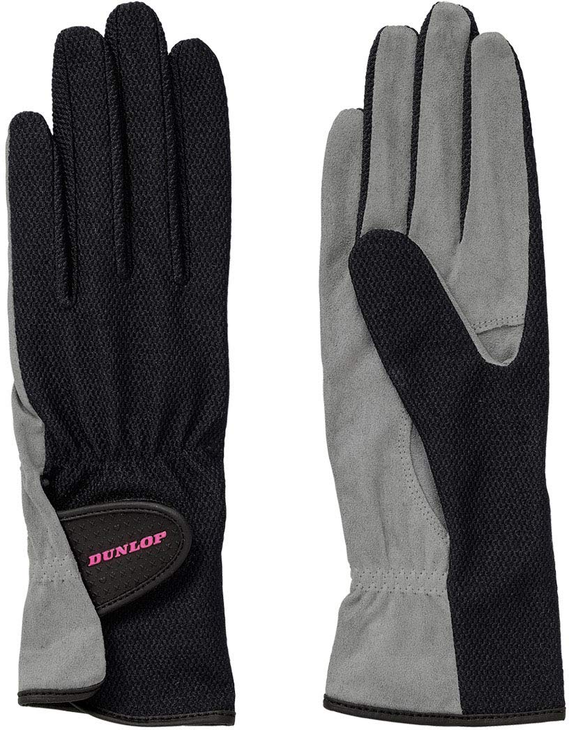 

DUNLOP Tennis Gloves Both Hands Set Black L TGG0115W