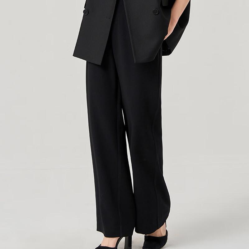 Iveni Women's Elegant Straight-Leg Trousers