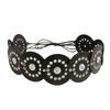 Punk Wide Women's Belt Turquoise Dress Jeans Belt Retro Rivet Waist Belt  Spicy Girls