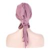 Women Sunscreen Headscarf Muslim Hijab Head Wrap Wrap Caps Turban Hat