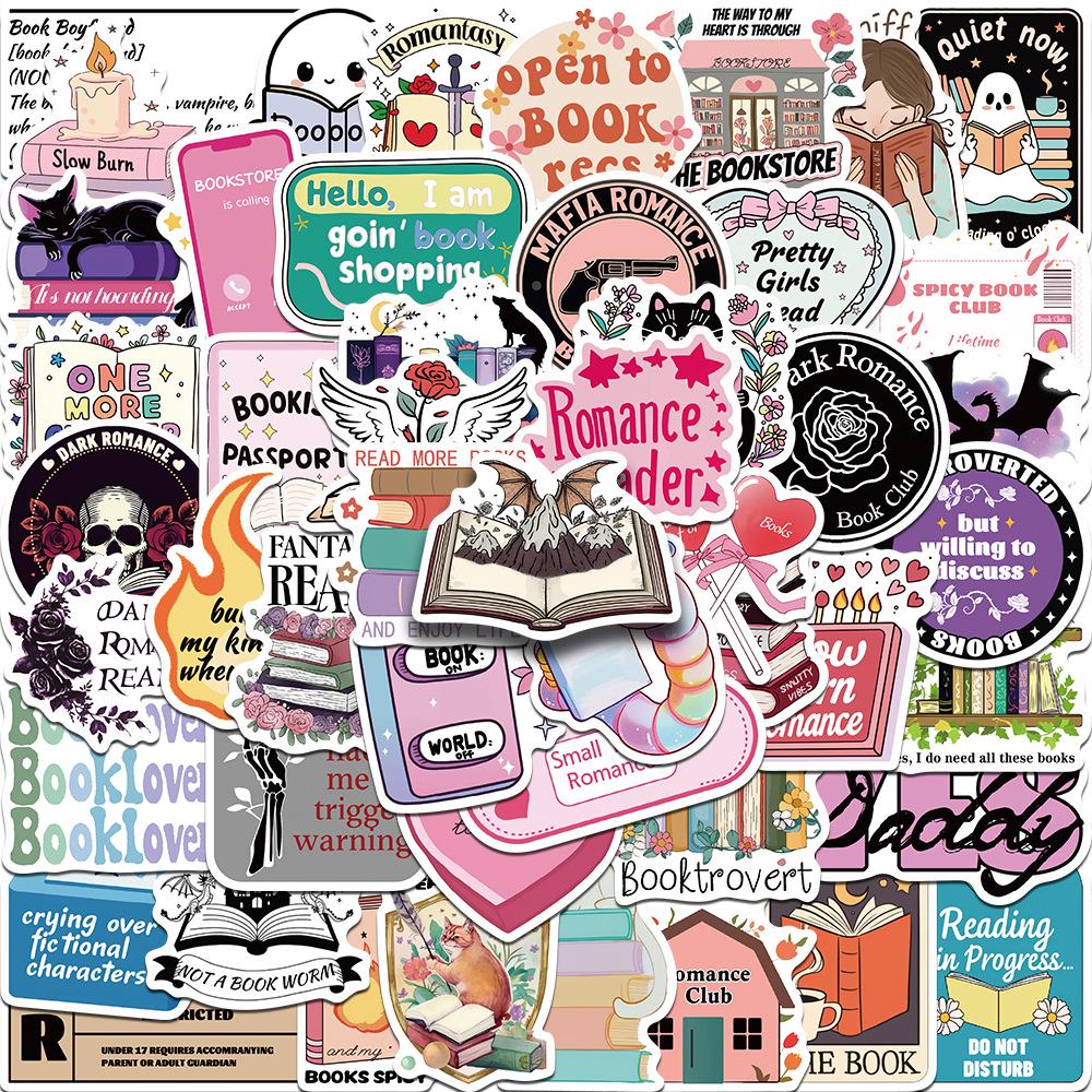 Cross-Border Cartoon Stickers: Waterproof, Creative, and Versatile for Journals, Phones, and Computers.