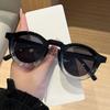 Retro Simple Style Round Sunglasses Women Men Luxury Brand Design Rivet Decoration Sun Glasses Travel Casual Eyewear Unisex