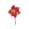 Handmade Artificial Christmas Flowers Shiny Xmas Tree Ornaments  Party Supplies