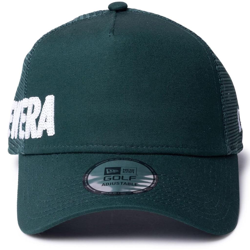 New Era Golf Mesh Cap Sequin Logo Pine Needle Green Free GF 940AFTR SEQUINS PNGRN 14391347 NER36G7458 9FORTYA-FRAME