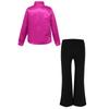 Boys Jazz Dance Shirt Long Sleeve Button Down Glittery Sequined Design Stage Performance Top