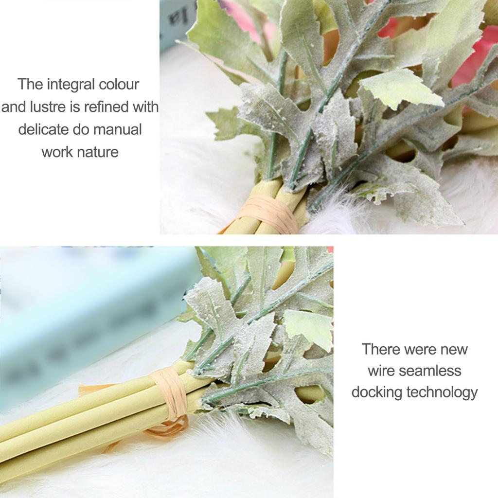 Artificial Gerbera Daisies Flower Decorative Faux Gerbera Bouquet for Home Decoration Wedding Bouquets