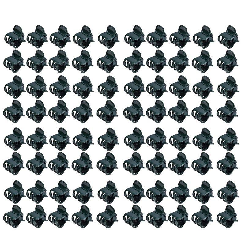 

ABJI-200Pcs Plants Orchid Support Clips Plant Clips Orchid Clip For Supporting Stems Vines Stalks Climbing Plant Grow Upright