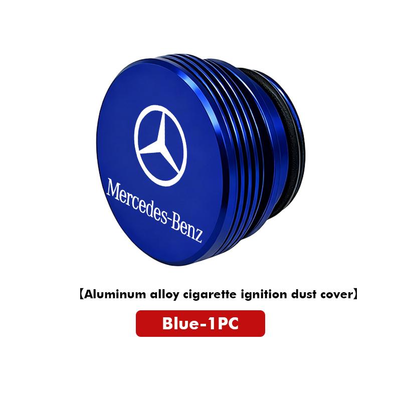 AABGX1 Car Cigarette Lighter Dust Cover Dustproof Decoration Cap Interior Accessories For Benz AMG Exclusive A C E R V Class CLA CLS