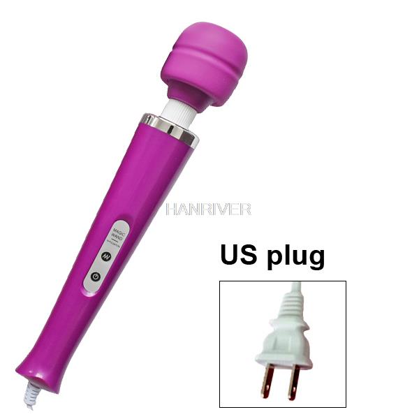 New 10 Speeds Magic Wand Massager,Big Magic Wand Massage Stick AV Vibrators Sexy Clit Vibrator Sex Toys for Women 32 *