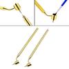 2Pcs Detailing Line Fluid Writer Paint Applicator Pen Slanting Precisions Ruling Pen for Drawing Lines,Scratch Repair
