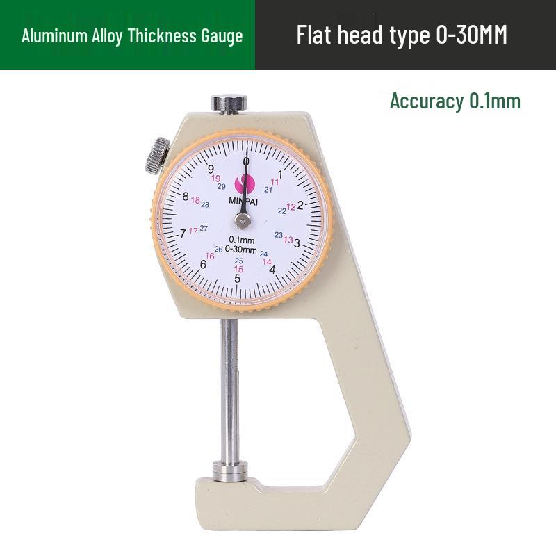 High Precision Digital Micrometer: Steel Pipe & Flat/Bent Pointed Head Thickness Gauge