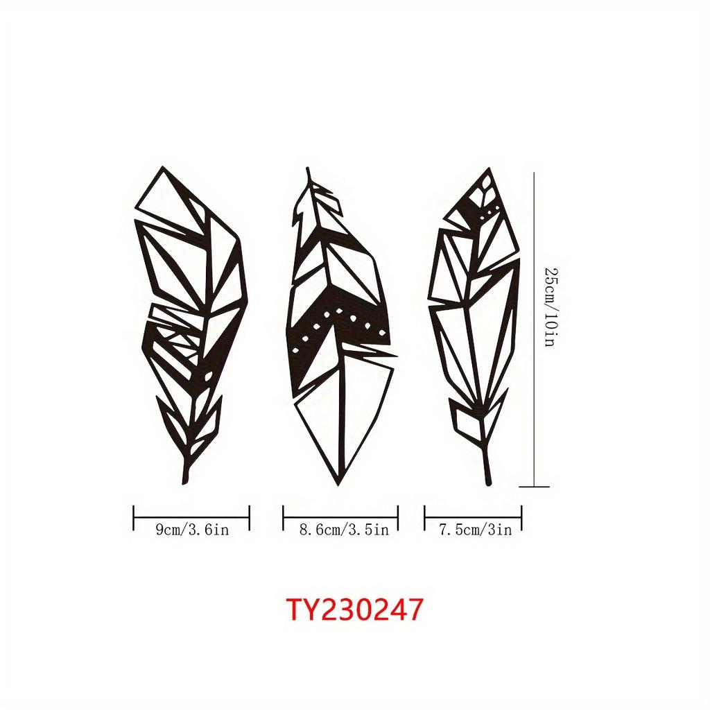 

3pcs, Animula Three Leaves Wall Decoration, Wall Hanging Art, Room Decor, Home Decor, Holiday Decor, Festivals Sence Decor