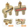 Gold Plated 1 Male to 2 Female Audio Splitter 2pcs for Better Connection