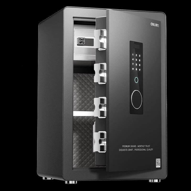 

Deli Fingerprint Password Home Office Safe Box
