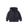 Long-Sleeved Sweatshirt Jacket, Autumn and Winter Kidsren's Clothing, Small and Medium-Sized Kidsren's Hooded Zipper Shirt, Kidsren's Heart Print Top