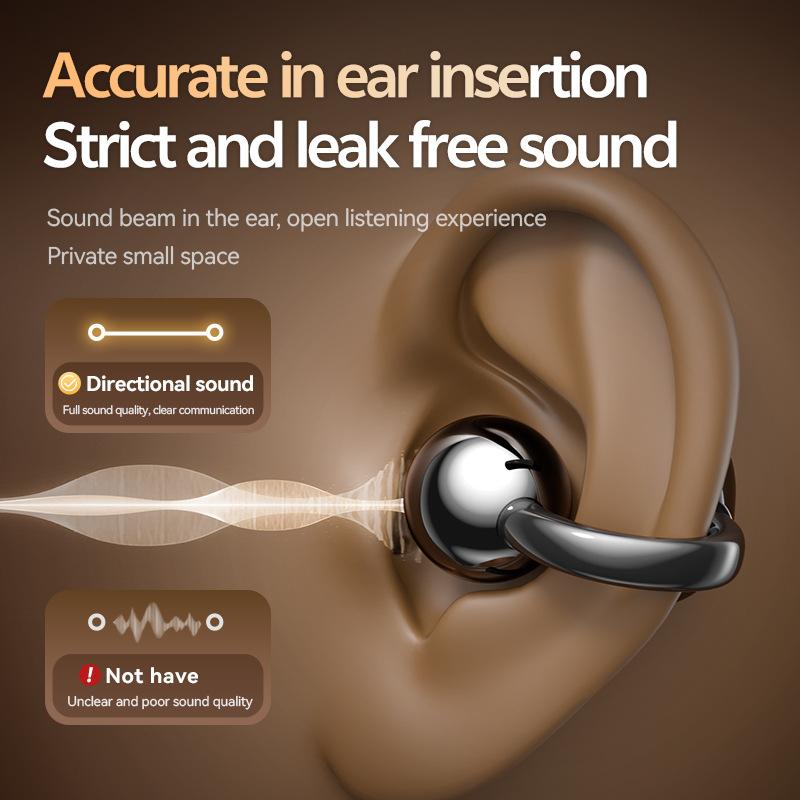 JYL TS Neckband Headphones Runners Air Conduction Plastic