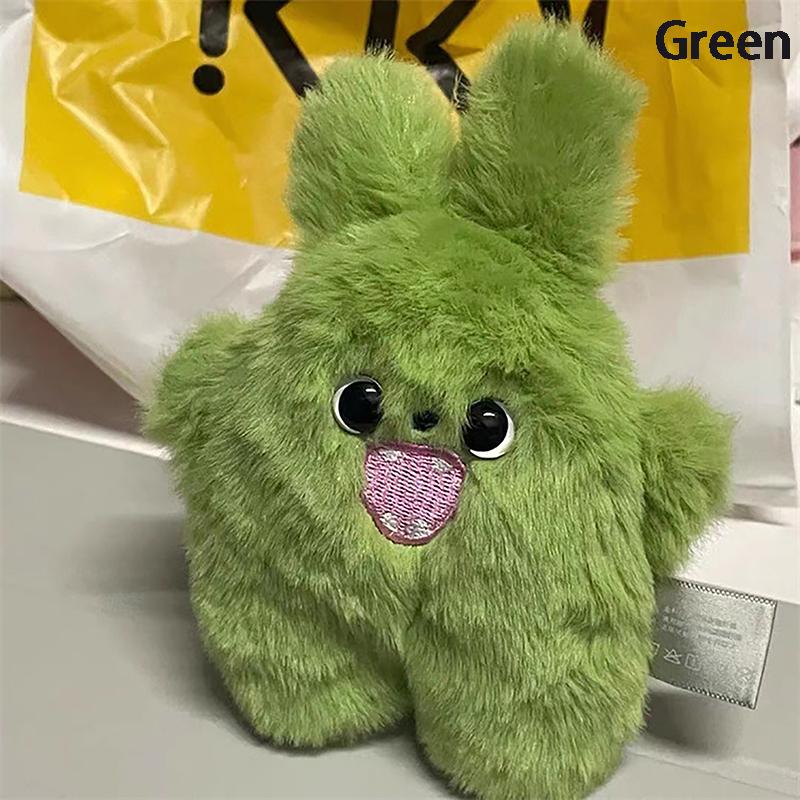 

Милый плюшевый брелок в виде снежного монстра, мультяшный кулон, брелоки, аксессуары-подвески для ключей, для автомобиля, рюкзака, подарок для женщин и девочек зелёный