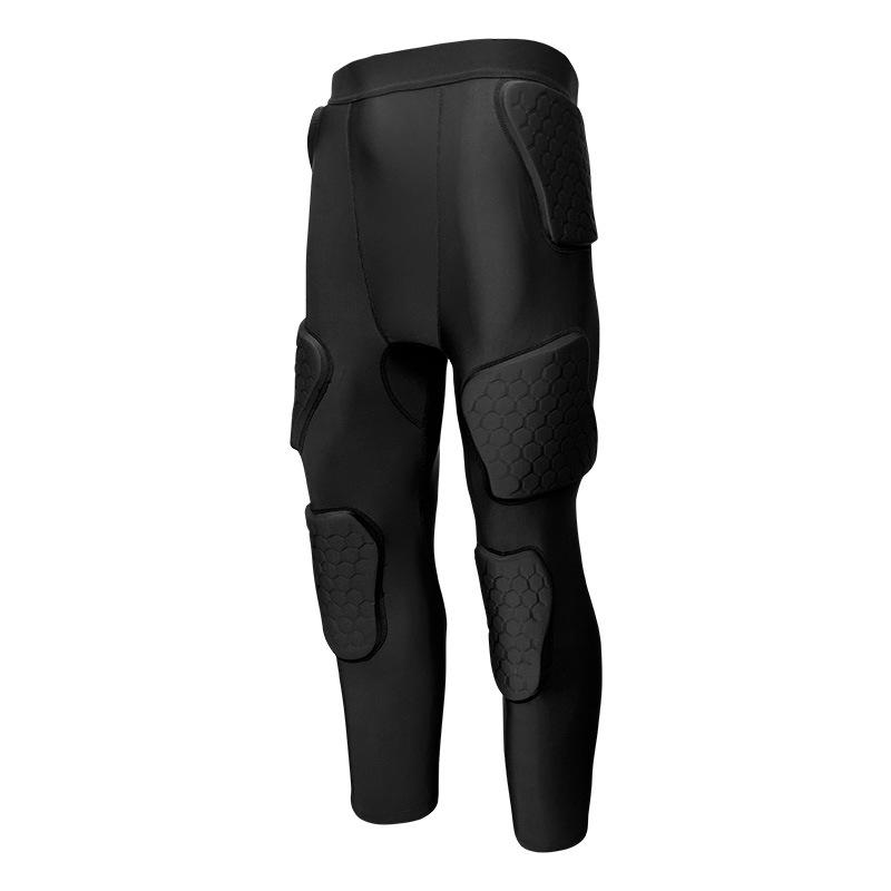 Anti-collision Long-sleeved Football Goalkeeper Suit, Football Suit, Ski Hip Protection, Chest Protection, Basketball Sports Training Suit.