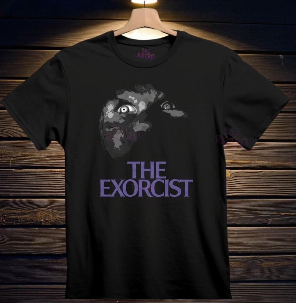 The Exorcist Movie Horror TShirt Black S3XL Regan Unisex T-Shirt S