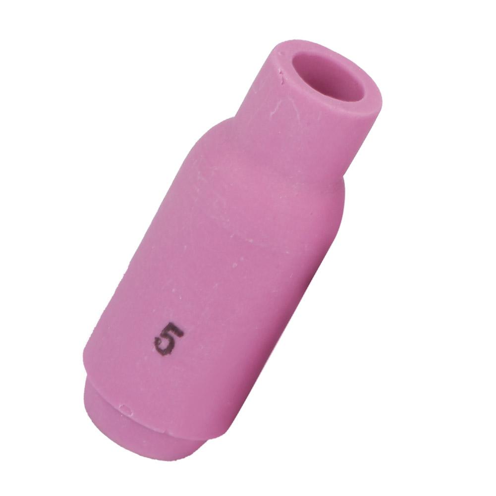 10pcs Ceramic Nozzle Cups 10N50-10N46 #4-#8 for WP-17Celsius18Celsius26 TIG Welding Torch(10N50 6.5mm)