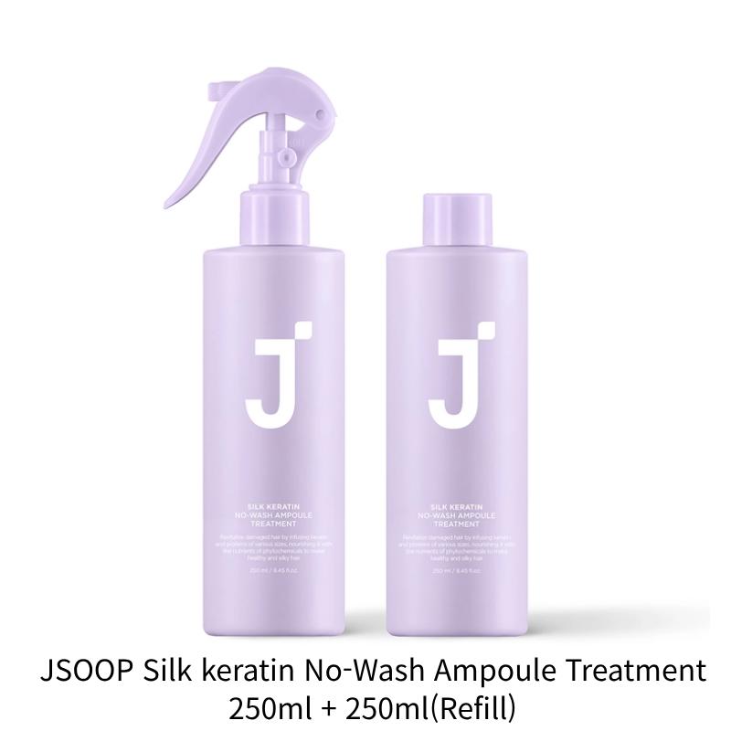 JSOOP Silk Keratin No-Wash Ampoule Treatment 250ml × 2 Set