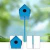 Miniature Bird House Ornament Nest Model Decorative Small Plant Pot Decor DIY Scene Micro