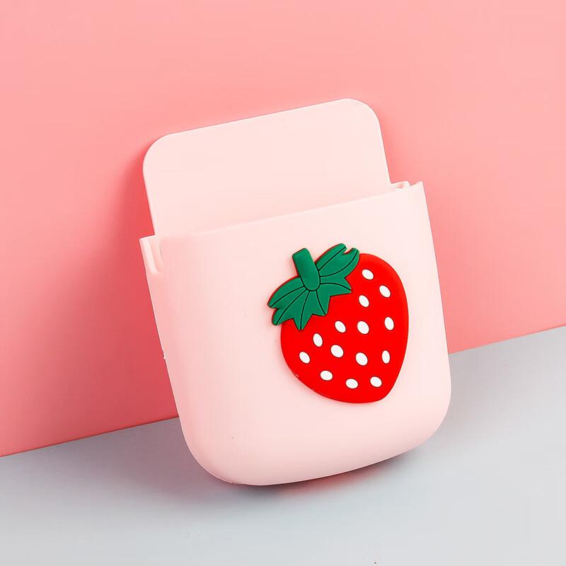 Cute Cartoon Wall-Mounted Phone Holder & Storage Box - 10 Pack