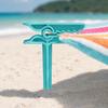 4 Stück Strandtuch-Befestigungsclip-Hering, Winddichte Outdoor-Picknickdecke Sandspikes, Tragbarer Deckenhalter Picknickmatte Klemmen