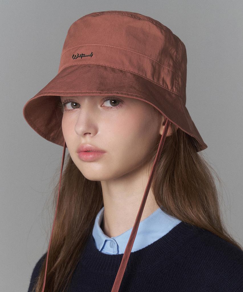Hwaiteusaenjeu String Short Bucket Hat Montia (4 Colors)