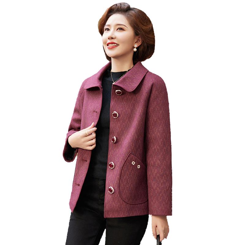 

Yuzhaolin Women s Thickened Wool Blend Winter Coat 3XL